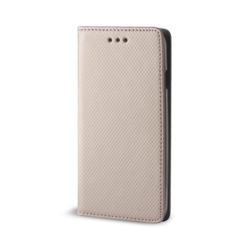 Univerzálny veľkosť 5.7"-ig smart magnet magnetický knižkové puzdro (Zlatý)