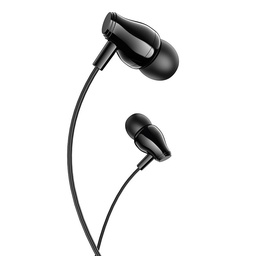 Borofone BM61 drôtový headset, 3.5mm jack s konektorom, čierny