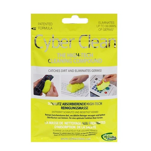 Cyber Clean 80g (so zipsom vo vrecku) auto & domov antibakteriálny čistiaci hmota, žltý