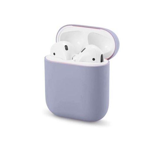 XO Lightning silikónový slúchadlo kryt AirPods-hoz (Fialový)