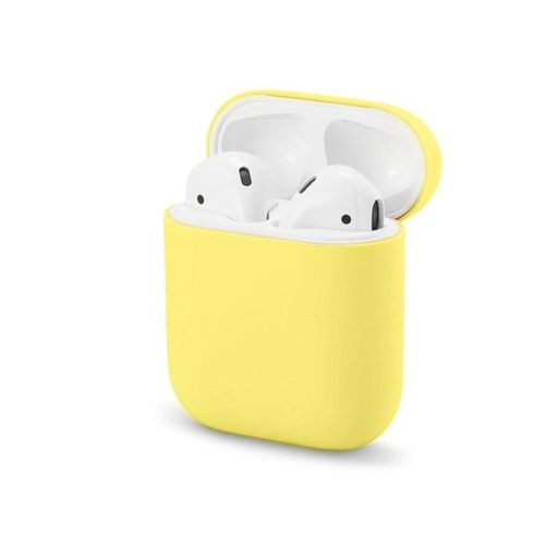 XO Lightning silikónový slúchadlo kryt AirPods-hoz (Žltý)