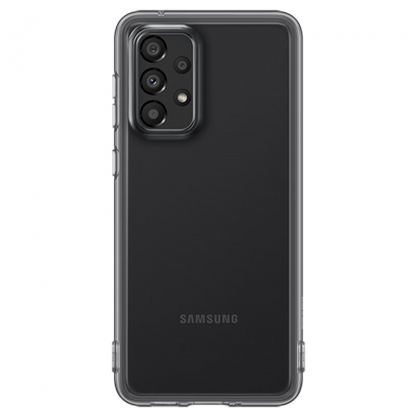 Samsung Galaxy A33 5G Soft Priehľadný puzdro (Čierny)