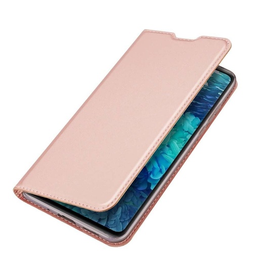 Apple iPhone 12/12 Pro DUX DUCIS skin koža knižkové puzdro (Ružový)