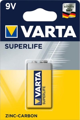 Varta Superlife 6F22 9V-os batéria