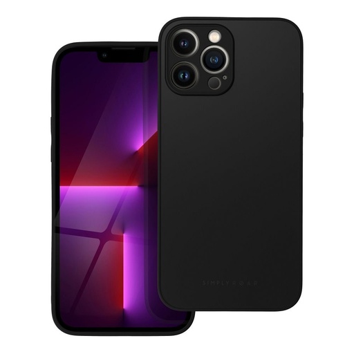 Apple iPhone 13 Pro Max Roar matný sklo zadný kryt (Čierny)