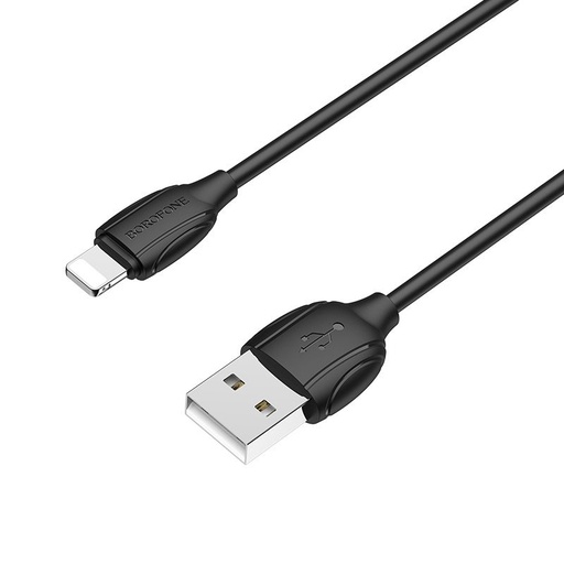 Borofone BX19 lightning kábel, 1m, čierny