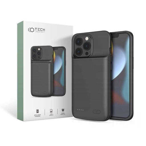 Apple iPhone 13 Tech protect powercase power bank zadný kryt (Čierny)