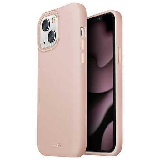 Apple iPhone 13 UNIQ Lino Hue magsafe zadný kryt (Ružový)
