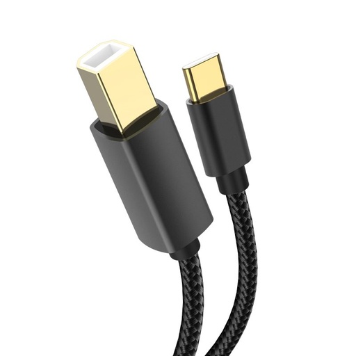 XO GB10B USB-C tlačiareň kábel čierny