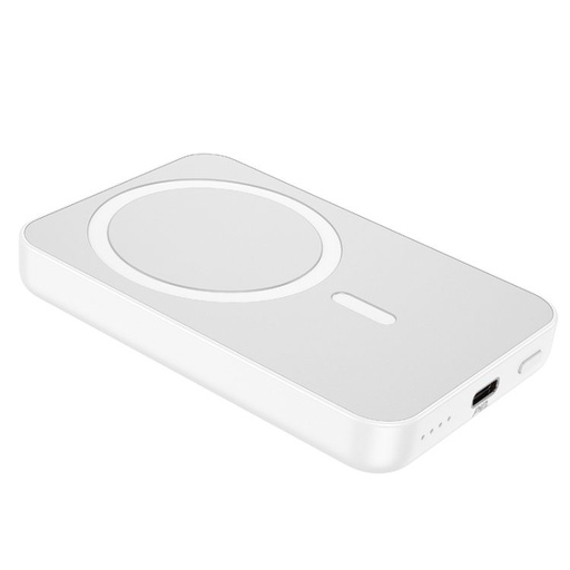 Hoco J109 5000 mAh s kapacitou powerbanka, type-c s konektorom, magsafe s nabíjaním (20W s výkonom) biely