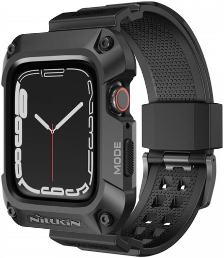 Apple Watch 7 45mm / Watch 8 45mm Hoco WS6 Shadow series puzdro (Čierny)