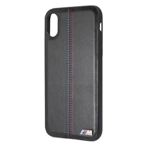 Apple iPhone X / XS BMW M puzdro – červený s detailom (Čierny) - BMHCPXMTRIBK