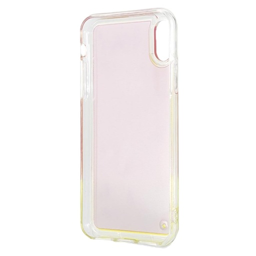 Apple iPhone X / XS Guess Glow in the Dark puzdro (Ružový) - GUHCPXGLCPI