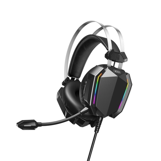 XO GE-07 gamer stereo slúchadlá s mikrofónom čierny